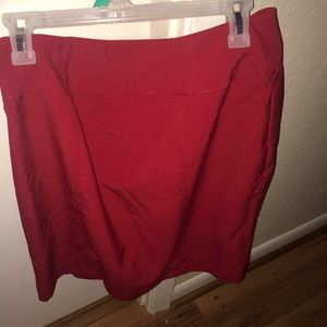 Red dressy Skirt